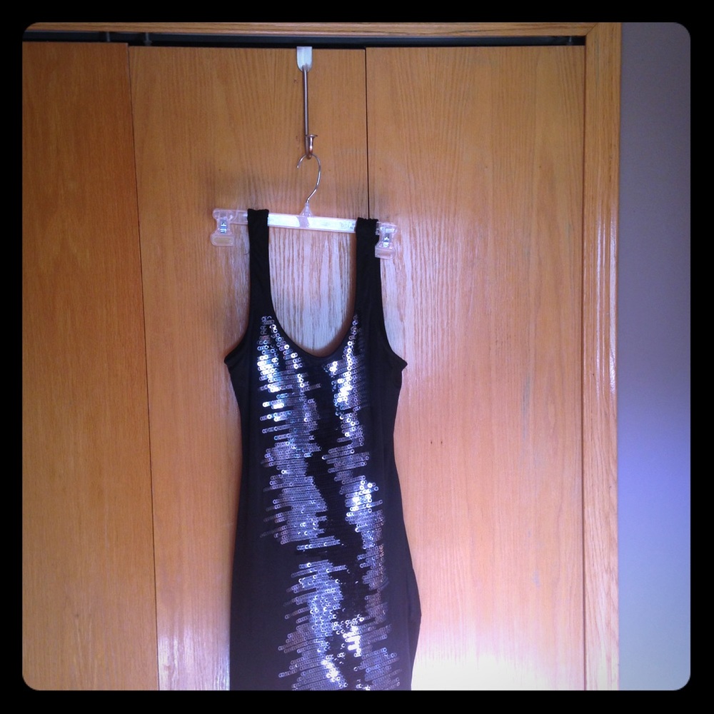 Tight Mini Black Dress